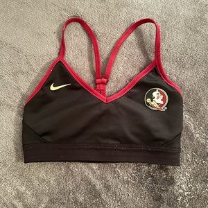Florida State Nike sports bra